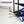 Hydraulic Lift Trolley, 500 Lbs Capacity, With 4 Wheels, For Material Handling And Transportation - Black / Blue