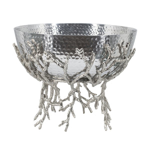 Evergreen Decor Aluminum Decorative Bowl