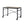 Oklarth Rustic Writing Desk - Black / Oak
