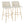 Toriano - Contemporary Fixed Height Barstool With Swivel And Round Footrest (Set of 2)