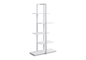 Bookshelf, Bookcase, Etagere, 5 Tier for Office, Contemporary & Modern