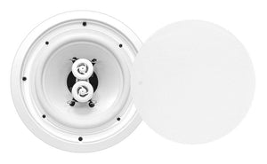 PYLE PWRC82 400W 8" 2 Way Indoor/Outdoor Waterproof Ceiling Speaker (8 Pack)