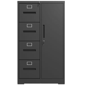 Storage Vertical Filing Cabinet With Lock