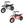 Razor Dirt Rocket Kid Electric Motorcycle Dirt Bike, 1 Black MX400 & 1Red MX350 - TRAPSKI