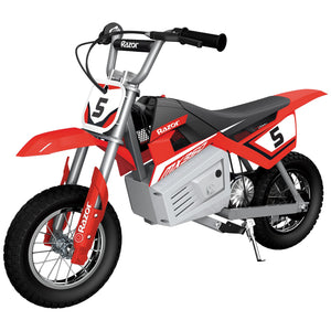 Razor Dirt Rocket Kid Electric Motorcycle Dirt Bike, 1 Black MX400 & 1Red MX350 - TRAPSKI