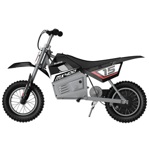 Razor Dirt Rocket Kid Electric Motorcycle Dirt Bike, 1 Black MX400 & 1Red MX350 - TRAPSKI