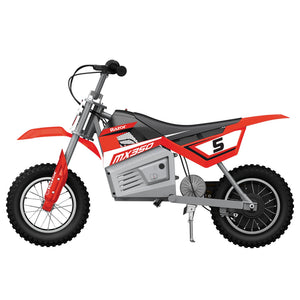 Razor Dirt Rocket Kid Electric Motorcycle Dirt Bike, 1 Black MX400 & 1Red MX350 - TRAPSKI