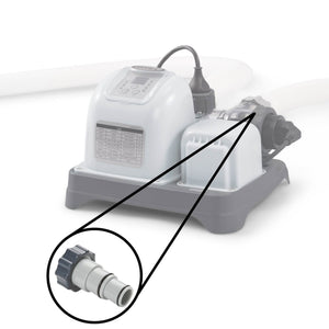 Intex Above Ground Plunger Valves and Replacement Hose Adapter A Maintenance Set - TRAPSKI