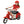 Razor Pocket Mod Miniature Euro 24 Volt Electric Retro Scooters, 1 Red & 1 Black