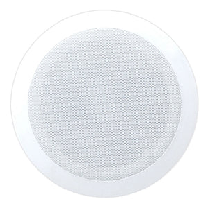 PYLE PDIC61RD 200W 6.5'' Round Flush Mount In-Wall/Ceiling Home Speakers, 2 Pack - TRAPSKI
