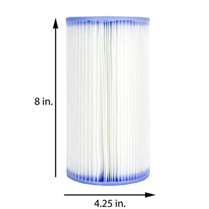 Intex Krystal Clear 530 GPH Easy Set Pool Filter Pump with Filter Cartridges