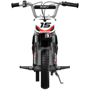 Razor MX400 Rocket 24V Electric Toy Motocross Dirt Bike, Black (2 Pack) - TRAPSKI