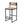 Kitchen Bar Stools with Footrest Set of 2 Paper Rope Weave Dining Chairs