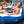 Intex River Run Inflatable Lounger (4 Pack) & Pool Lake Tube Float (2 Pack)