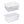 Sterilite 6 Qt Clear Storage Tote, 24 Pack, & 16 Qt Clear Storage Tote, 24 Pack