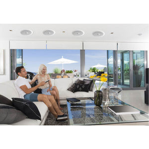 Pyle PDIC60 6.5 Inch 250 Watt 2 Way In Wall/Ceiling Home Speaker System (5 Pair)