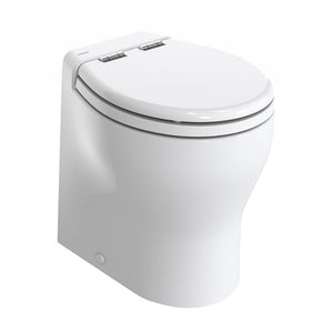 Thetford Silence 2G w/Wood Polyester Soft Close Seat Standard Solenoid - High, White, 24V - TRAPSKI