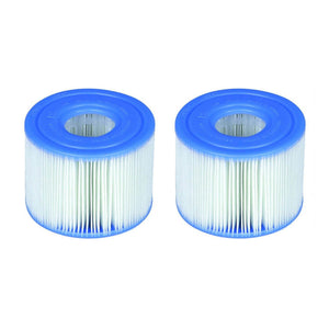 Intex Seat for Inflatable PureSpa Hot Tub & S1 Pool Filter Cartridges (6 Pack) - TRAPSKI
