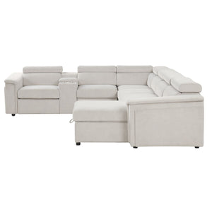Harvey - Power Recliner Sleeper Sectional