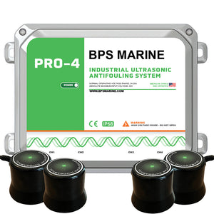 BPS Marine PRO-4 4-Transducer Ultrasonic Antifouling System - 24VDC - TRAPSKI