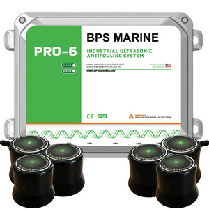 BPS Marine PRO-6 6-Transducer Ultrasonic Antifouling System - 24VDC - TRAPSKI