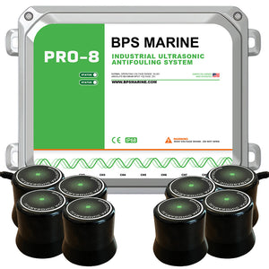 BPS Marine PRO-8 8-Transducer Ultrasonic Antifouling System - 24VDC - TRAPSKI