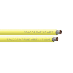Sea-Dog 2 AWG Yellow Battery Cable - 250'