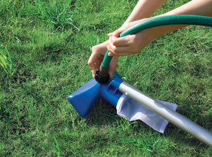 Intex Swimming Pool Maintenance Kit w/ Vacuum & 10' Swimming Pool Debris Cover