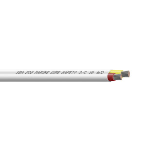 Sea-Dog 10/2 AWG Flat Duplex Safety Wire - Red/Yellow - 100'