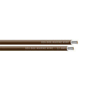 Sea-Dog 12 AWG Brown Primary Wire - 400'