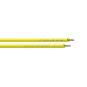 Sea-Dog 14 AWG Yellow Primary Wire - 25'