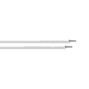 Sea-Dog 14 AWG White Primary Wire - 25'