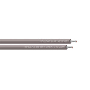 Sea-Dog 14 AWG Grey Primary Wire - 25'