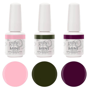 Gelish Mini Harmony Complete Starter Gel Nail Polish Kit & Basix Care Kit - TRAPSKI