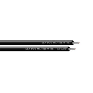 Sea-Dog 18 AWG Black Primary Wire - 500'