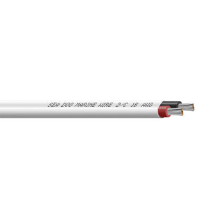 Sea-Dog 18/2 AWG Flat Duplex Wire - Red/Black - 100'