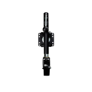 Powerwinch Select Series Jack - 1000lb, Weld-On, Single Wheel, Carbon Black - TRAPSKI