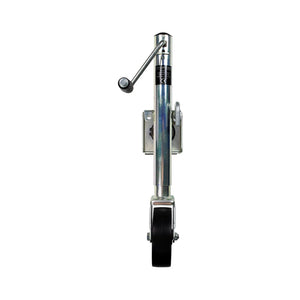 Powerwinch Utility Series Jack - 1000lb, Weld-On, Single Wheel, Zinc - TRAPSKI