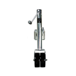 Powerwinch Utility Series Jack - 1500lb, Bolt-On, Double Wheel, Zinc - TRAPSKI