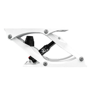 Shockwave S5-AL Suspension Base - White - TRAPSKI