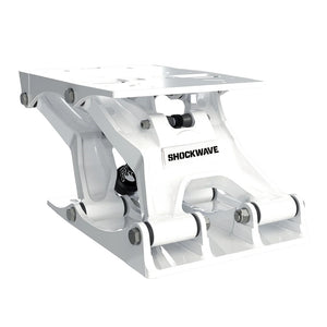 Shockwave S5-AL Suspension Base - White - TRAPSKI