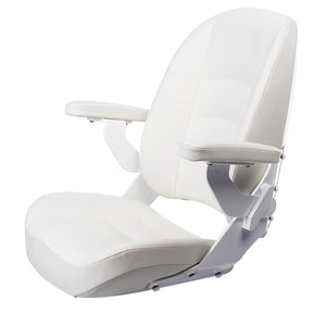 Shockwave S5 Corbin Mid-Back Seat - Storm White - TRAPSKI