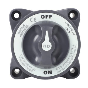 Egis Battery Switch - Heavy Duty-Series 600A - Off/On - TRAPSKI