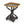 End Table (Natural + Black)