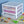 Sterilite Plastic Stackable Small 3 Drawer Storage System, White Frame, 3 Pack
