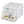 Sterilite Plastic Stackable Small 3 Drawer Storage System, White Frame, 3 Pack