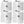 Saftron Chemical Resistant High Impact Polymer Pool Anchor Sockets (4 Pack)