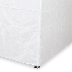 Caravan Canopy Pro 2 12 x 12 Foot Straight Leg Instant Canopy & Sidewalls, White