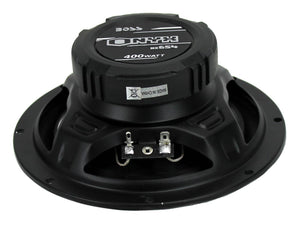 BOSS NX654 6.5" 400W 4-Way Car Audio Coaxial Speakers Stereo, Black (8 Speakers) - TRAPSKI