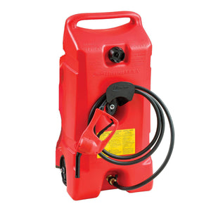 Scepter Flo N' Go Duramax 14 Gal Gas Fuel Tank Container Caddy Can & Pump, 2 Pk - TRAPSKI
